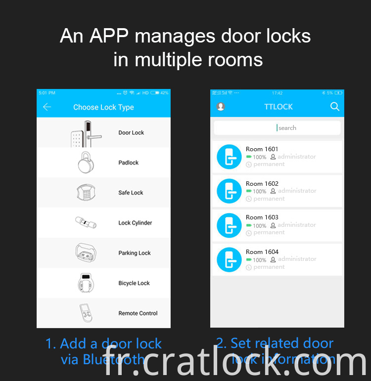 J3 Smart Fingerprint Apartment Lock